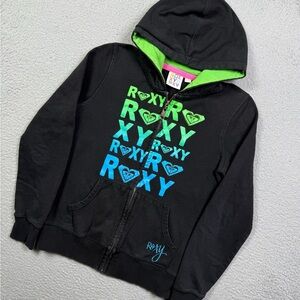 Vintage y2k Roxy zip up sweatshirt‎